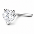 Herz Nasen Piercing