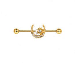 Industrial Piercing – Mond & Stern Design 🌙