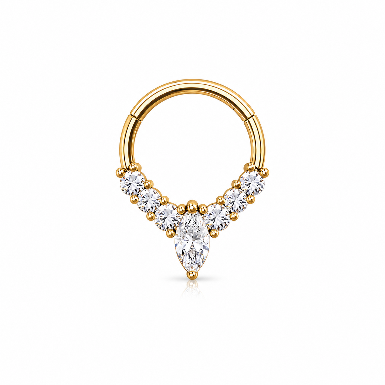 Royal Sparkle Clicker Ring 👑💎