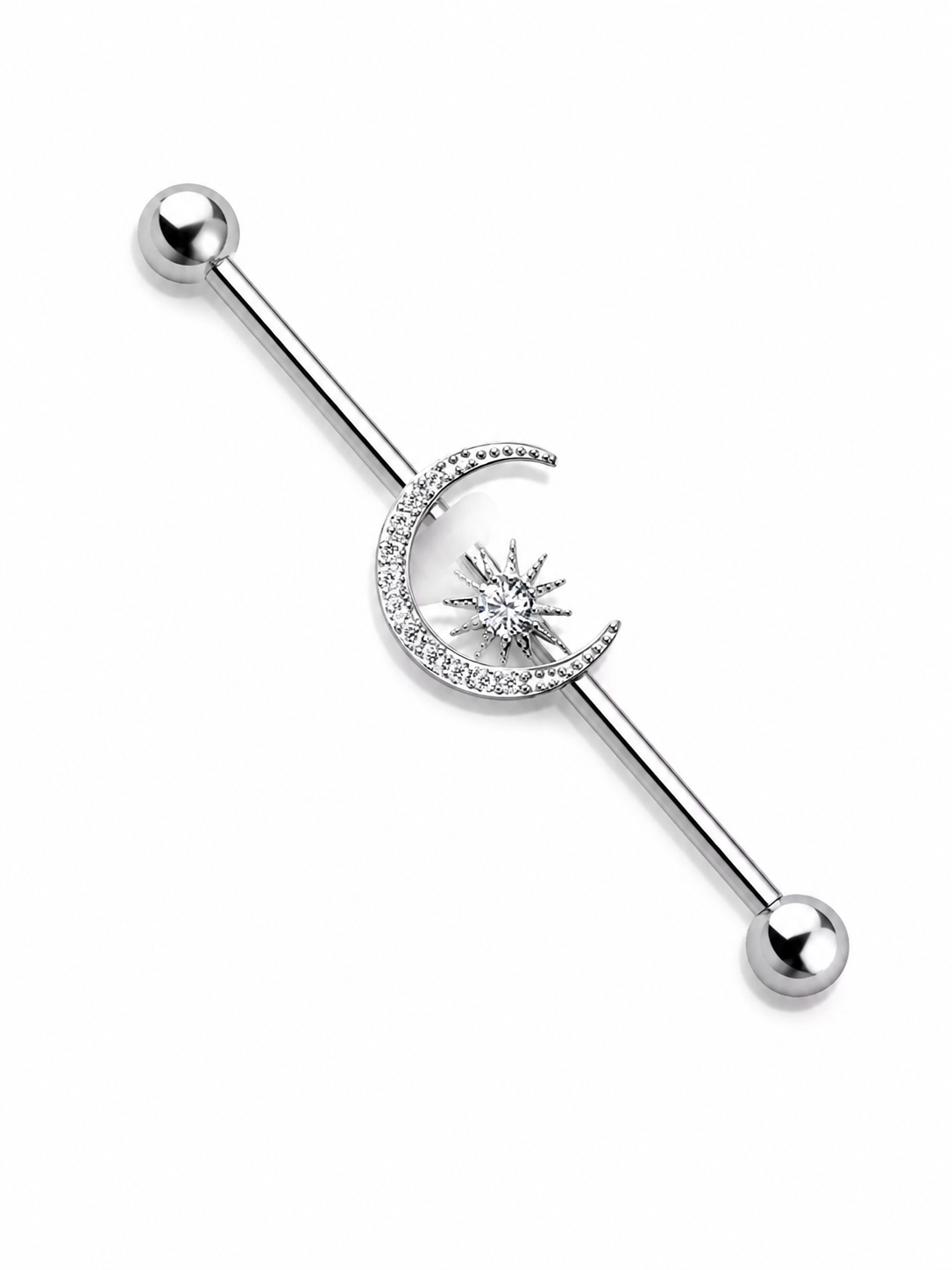 Industrial Piercing – Mond & Stern Design 🌙